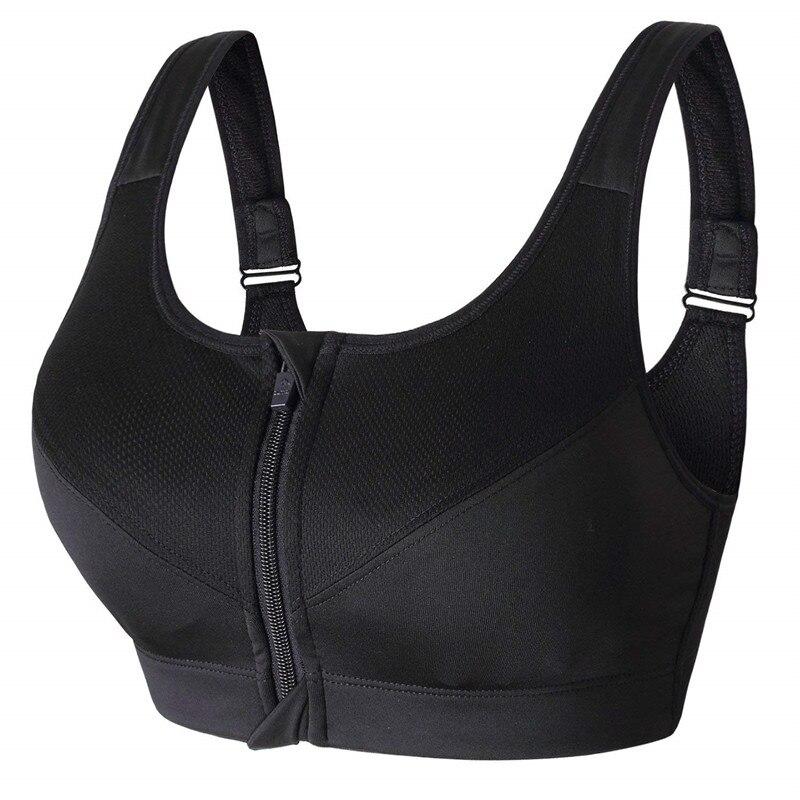 Sophie | High Support High Impact Sports Bra with Front Zipper Closure 2