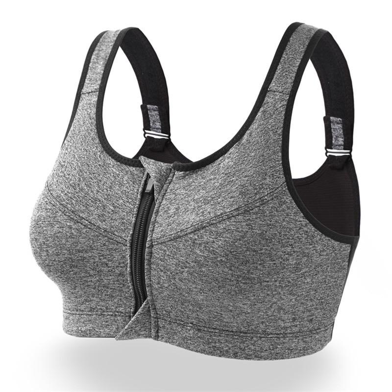 Sophie | High Support High Impact Sports Bra with Front Zipper Closure 5