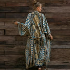 Sophie | Stylish Aztec Pattern Beach Kimono Cover Up 0